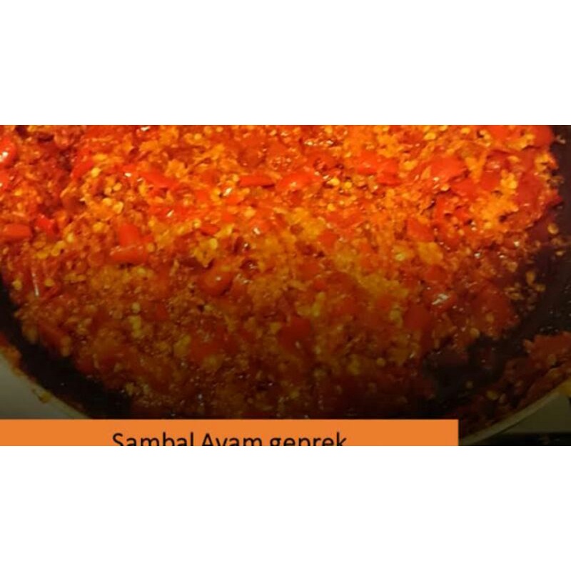 

Sambal ayam geprek instan