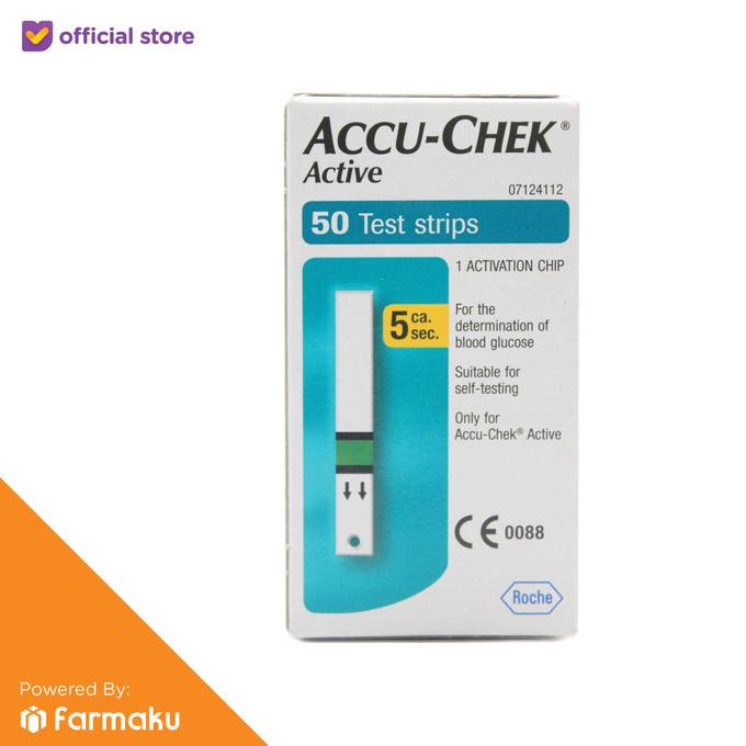Accu-Chek Active Strip 50'S Termurah