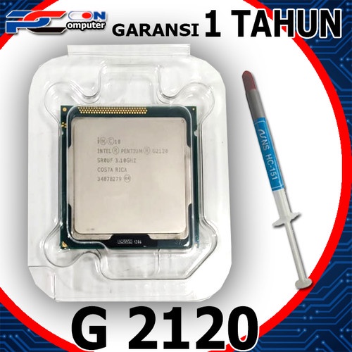 Intel Pentium G2120 3.10GHz Processor Soket LGA 1155 IVY BRIDGE