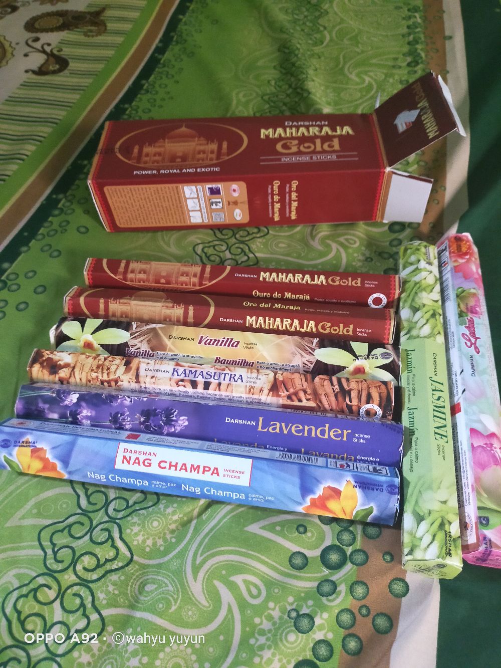 Aromaterapi Dupa Wangi Darshan Nag Champa Bunga Cempaka