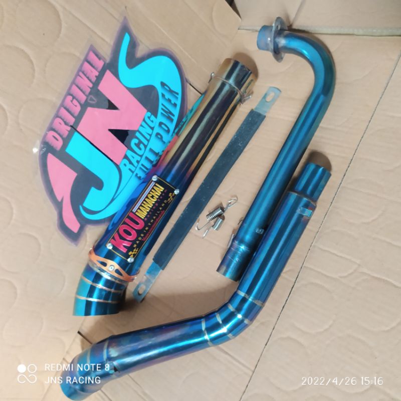 KNALPOT KOU MAHACHAI KOLONG COBRA JUPITER Z Z1 REVO SMASH VEGA R ZR NEW ASTREA GRENDS SUPRA X125 C70