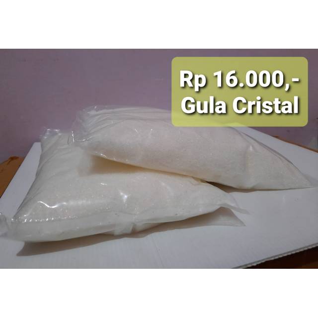 

Ready gula pasir kemasan 1kg