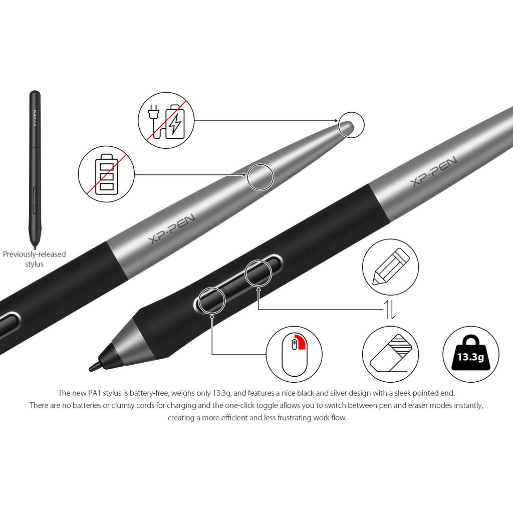 XP pen deco Pro Medium PenTablet With Tilt Function 8192 level Support Android 6.0 laters