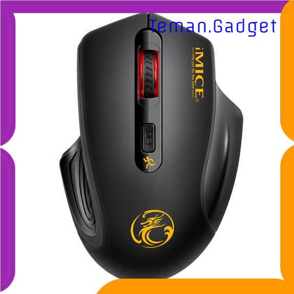 TG-BA iMice Ergonomic Wireless Gaming Mouse 2000 DPI Silent Version - G1800