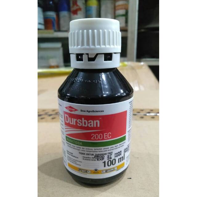 Insektisida Dursban 200 EC 100 ml