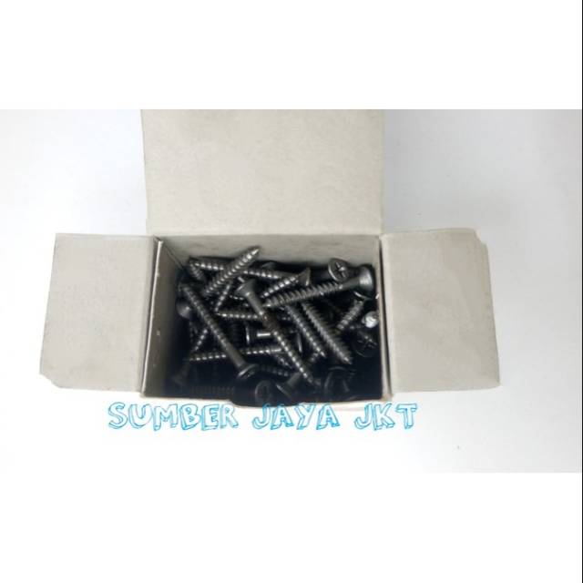 Sekrup skrup kayu ( + ) 5/8 × 5 - Paku Sekrup Skrup Kayu 5/8 × 5