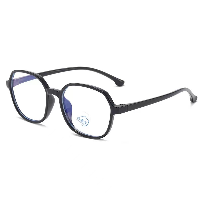 (Rowling)Kacamata Anak NewTrend Silikon/Fashion Anak Unisex Terbaru anti radiasi  Blue Light High Quality Import-Ka-182 Hitam