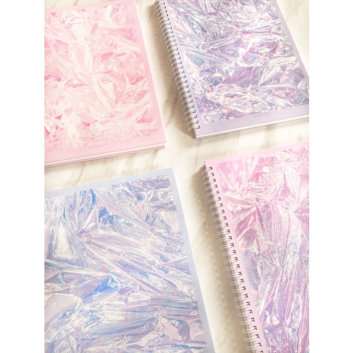 

Wow Buku Tulis Notebook B5 Metalic Hologram Hardcover Bagus