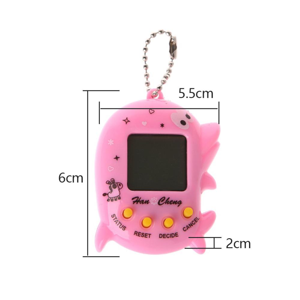 Timekey Mainan Tamagotchi Bentuk Lumbalumba Elektronik 168 Hewan Peliharaan Mini Untuk yourself P2X4