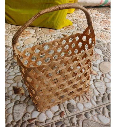 

10.10 Product HOT READYSTOCK ❗ Keranjang bambu snack/ keranjang buah / keranjang hampers