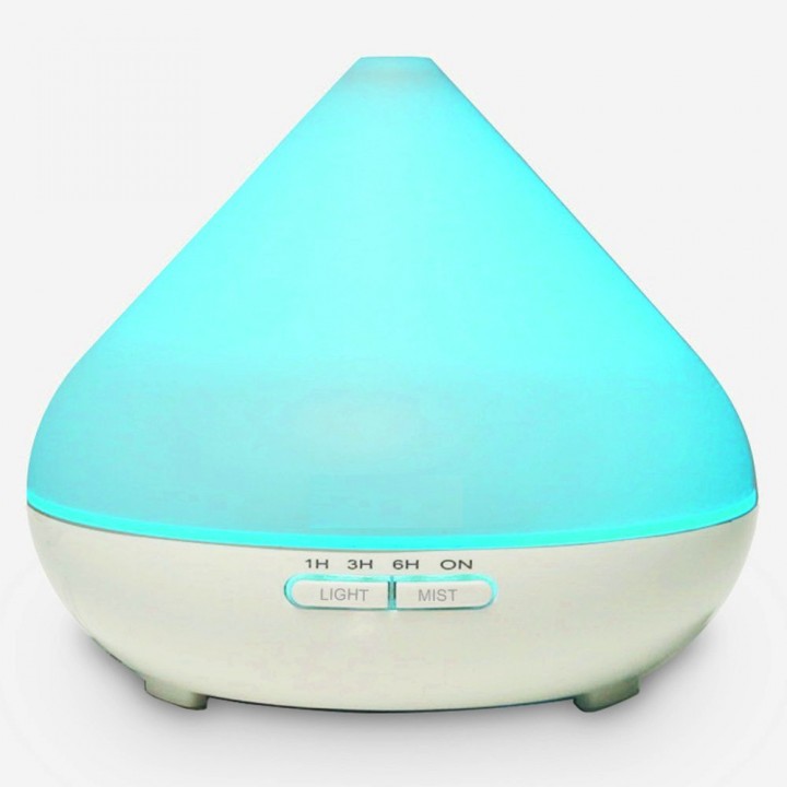 AKN88 - H30 - Ultasonic Humidifier Aroma Diffuser 7 Color LED 300ml White