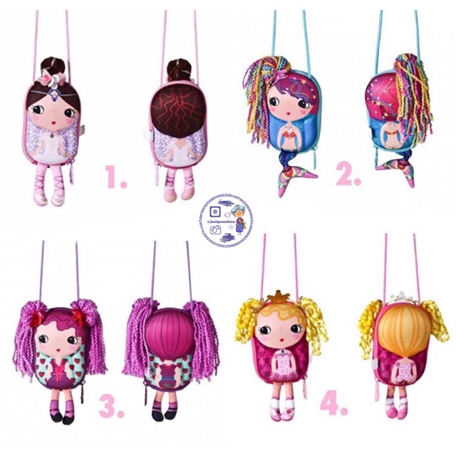 TERMURAH ORIGINAL OKIEDOG TINY TREASURE (TAS BONEKA ANAK) CUTE MENGGEMASKAN