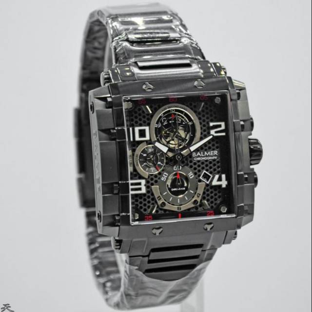Jam Tangan Balmer B-8130 Original Full Black - Jam Tangan Balmer Original - Balmer Original - Balmer