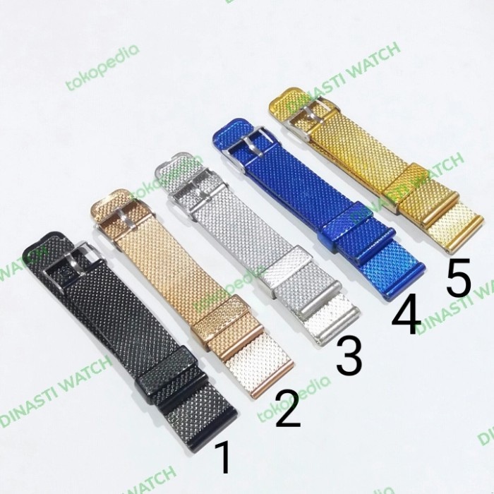 Jual Tali Jam Karet Strap Rubber Motif Pasir Strap Jam Dw Pasir 20mm