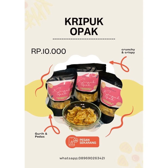 

KRIPIK OPAK KHAS BANDUNG