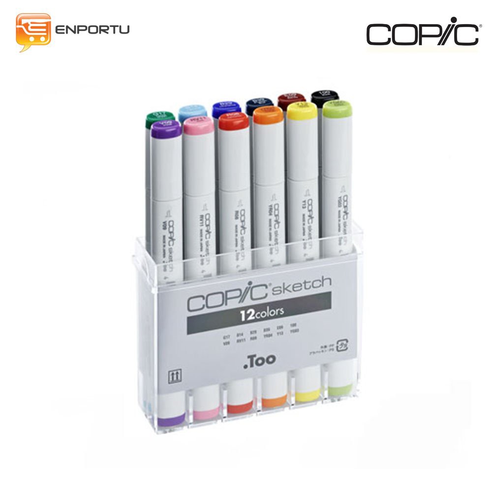 

Hemat COPIC Sketch Marker 1 Set 12 Colors Basic Terbatas