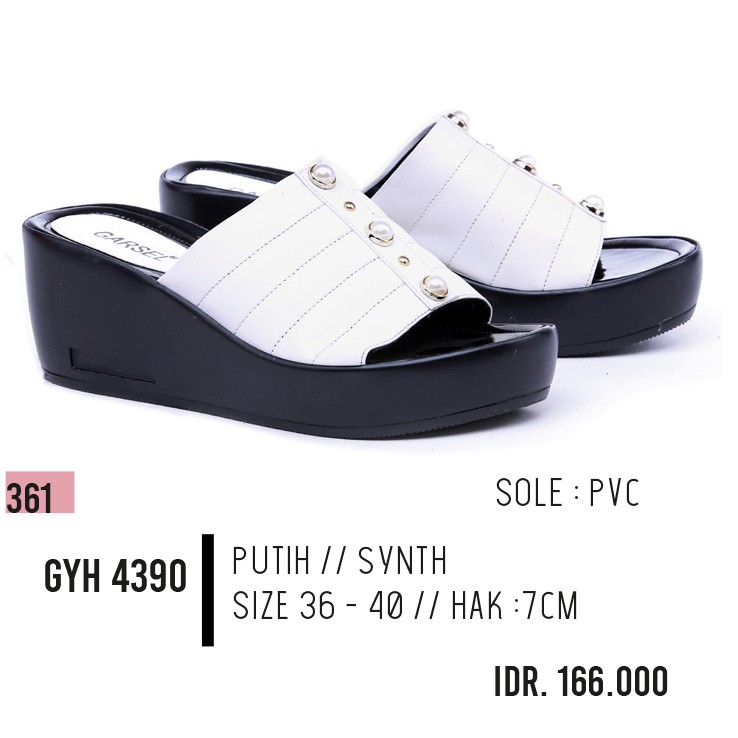 sepatu wedges wanita,wedges cewek,wedges perempuan GYH 4390