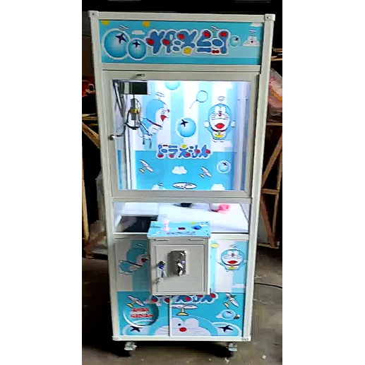 TERJUAL PAKET Mesin Capit Boneka Box Import Doraemon + Bisa isi lagu sendiri (Request Lagu Doraemon)