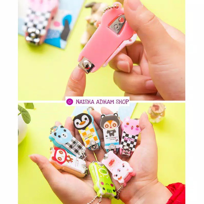 Gunting Kuku Karakter Mini / Cute Nail Clippers / Gunting Kuku untuk Hadiah Souvenir