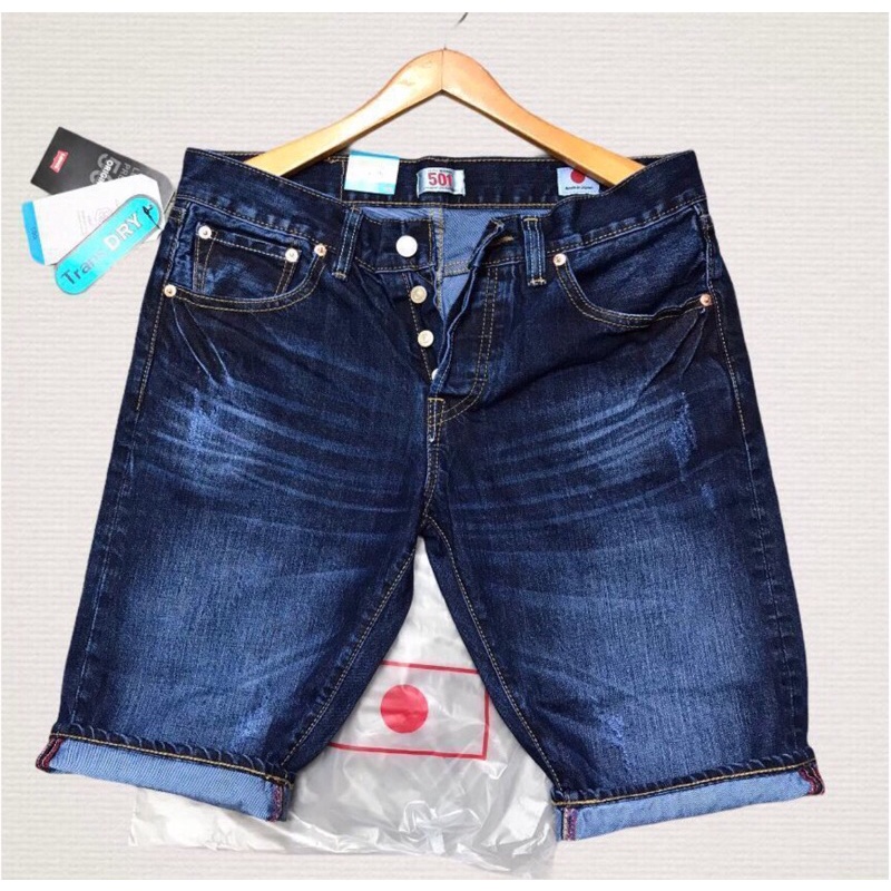 Celana Levi’s 501 Pendek original Made in japan/Jeans Levi’s 501 pendek original pria/Levis 501 Ori