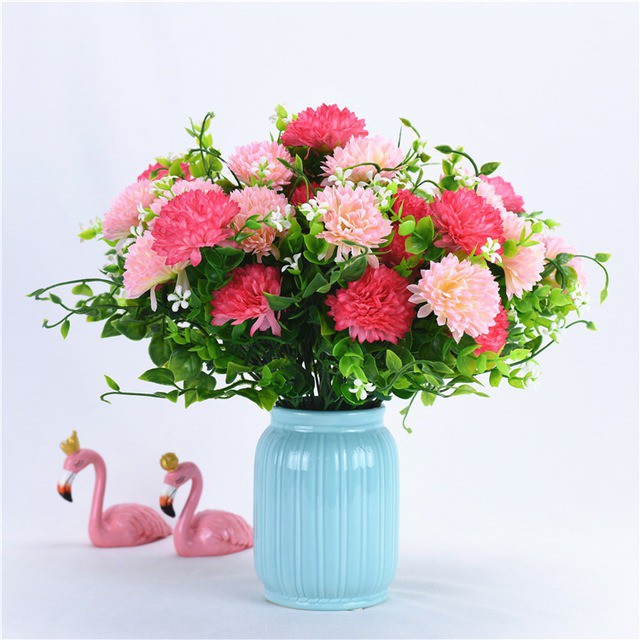 COD BUNGA DANDELION  BUNGA TANGKAI PLASTIK BUNGA ARTIFISIAL BUNGA PAJANGAN BUNGA HIASAN BT9009-2