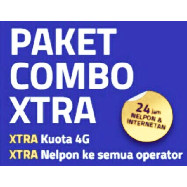 Inject Kuota XL Combo Xtra 5GB, 10GB, 30GB