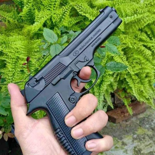 korek Api pistol Bareta full besi