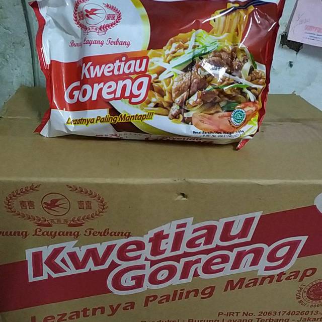 

Kwetiaw Goreng Burung Layang Terbang