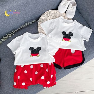 Yesbaby Set Kaos  T Shirt Lengan  Pendek  Celana Pendek  Anak  