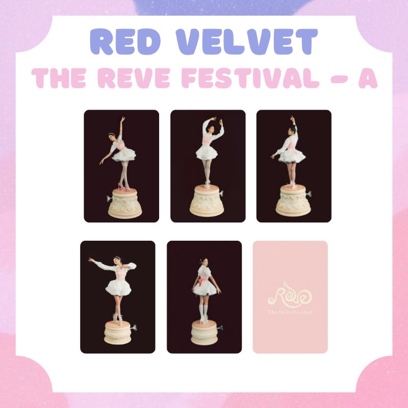 [RED VELVET] PHOTOCARD RED VELVET THE REVE FESTIVAL FEEL MY RHYTHM ‼️ BACA DESKRIPSI ‼️