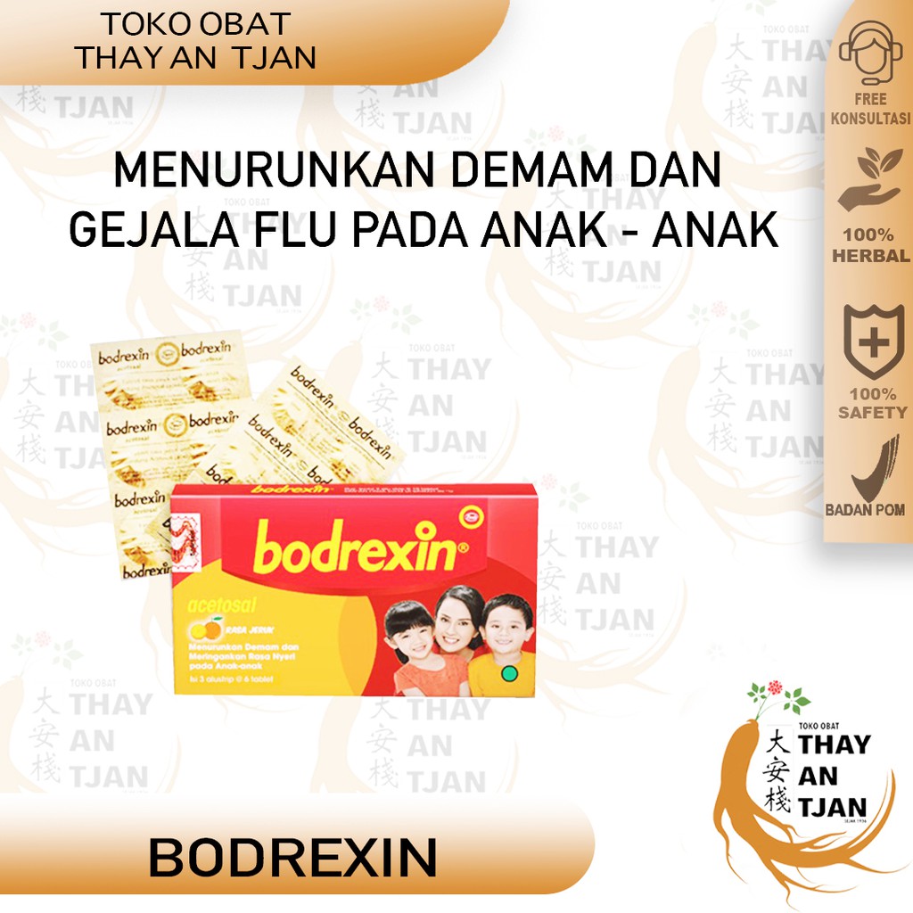 Jual BODREXIN | OBAT DEMAM DAN GEJALA FLU ANAK | Shopee Indonesia