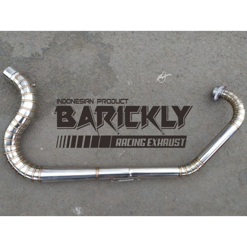 Header Leheran Pipa Leher Knalpot Racing Cobra Vixion Step Jomblo Ngaceng Cobra