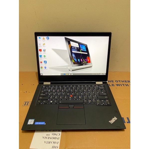 Laptop Lenovo Thinkpad Yoga 370 Core i7 7600u 8GB SSD 256 Mulus Murah