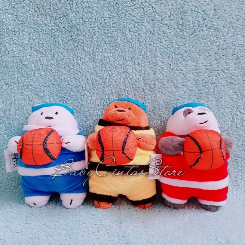 1 Set WBB We Bare Bears Kostum Basket Ball Original Cartoon Network
