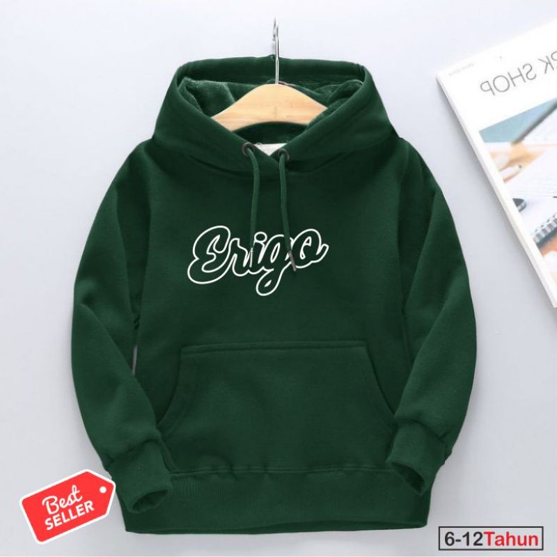 hoodie logo simple - Sweater Hoodie Anak - Hoodie Anak Unisex (Pria Dan Wanita) Umur 2-12 Tahun