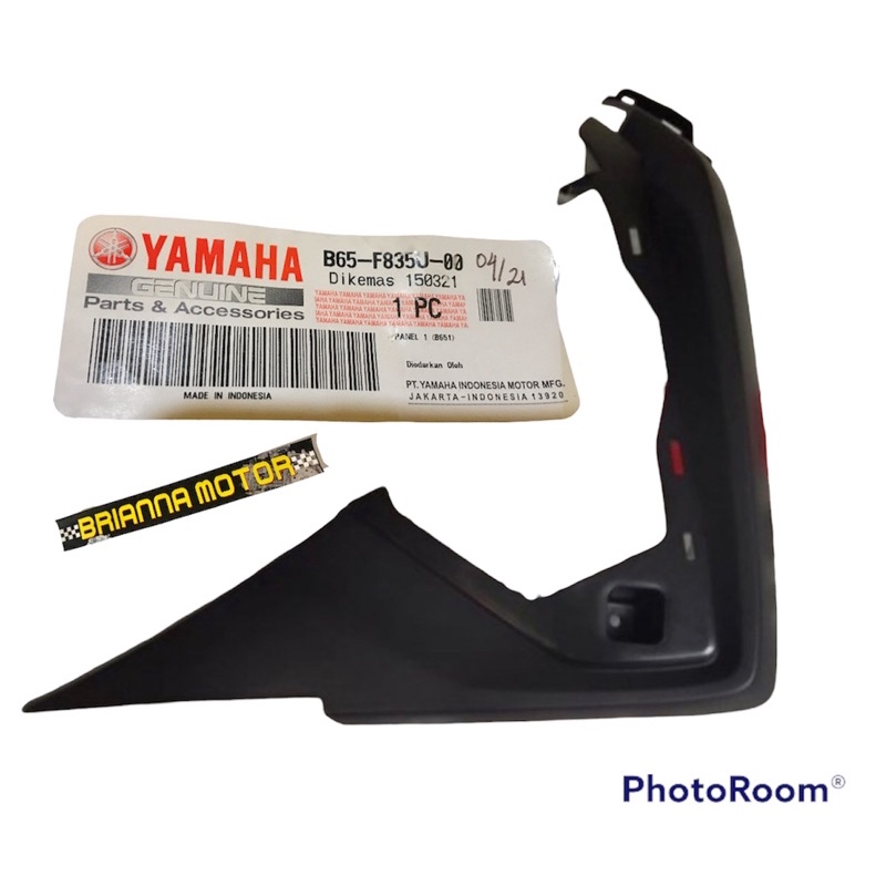 COVER SAYAP KIRI AEROX 155 ORI YAMAHA B65 F835U 00