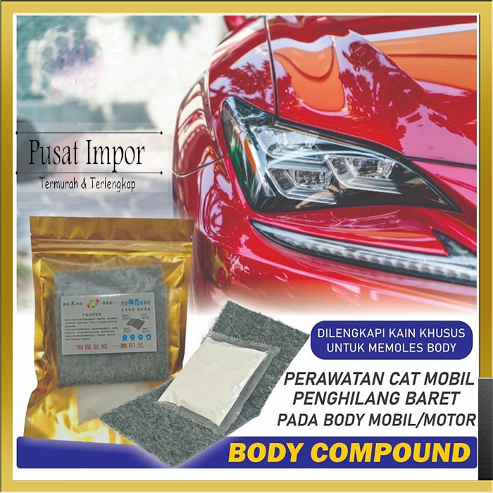 Kain Penghilang Baret Mobil Body Compound Kompon Car Paint Repair