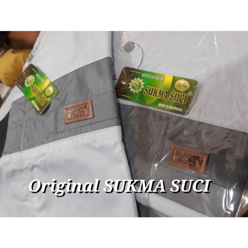 Baju Koko Kurta Dewasa Lengan Pendek Material Catton  Adem Serap Keringat [ SUKMA PLERET PENDEK ]