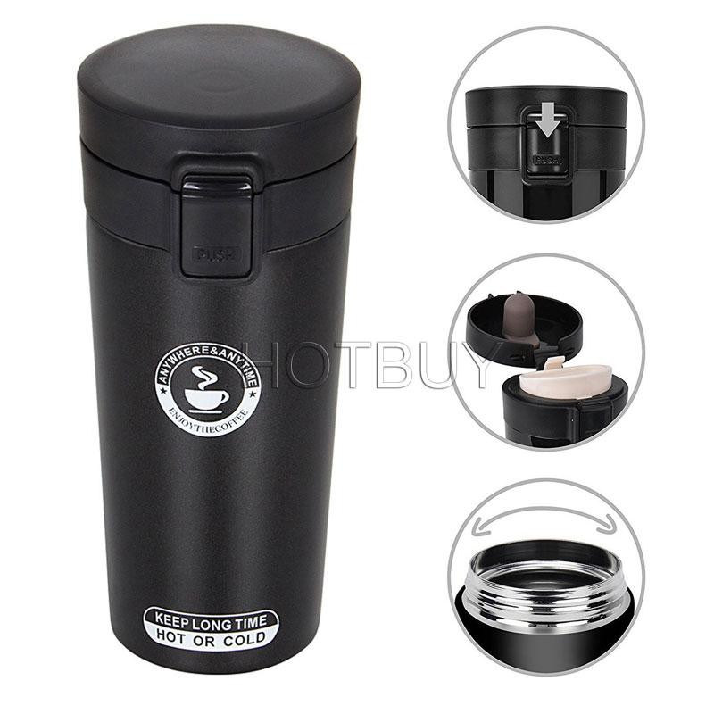 Botol Minum Termos Vacuum Insulation Cup - Desain Keep Long Time Tahan Panas Dan Dingin Kap 380ml