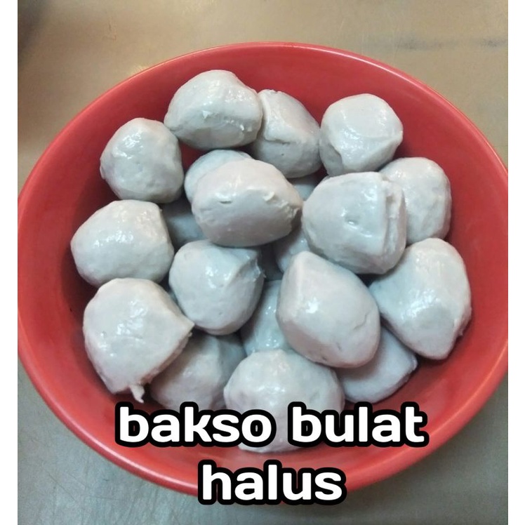 

BAKSO sapi baso dengan daging sapi pilihan DIJAMIN 100% halal bakso gepeng bulat halus dan baso urat