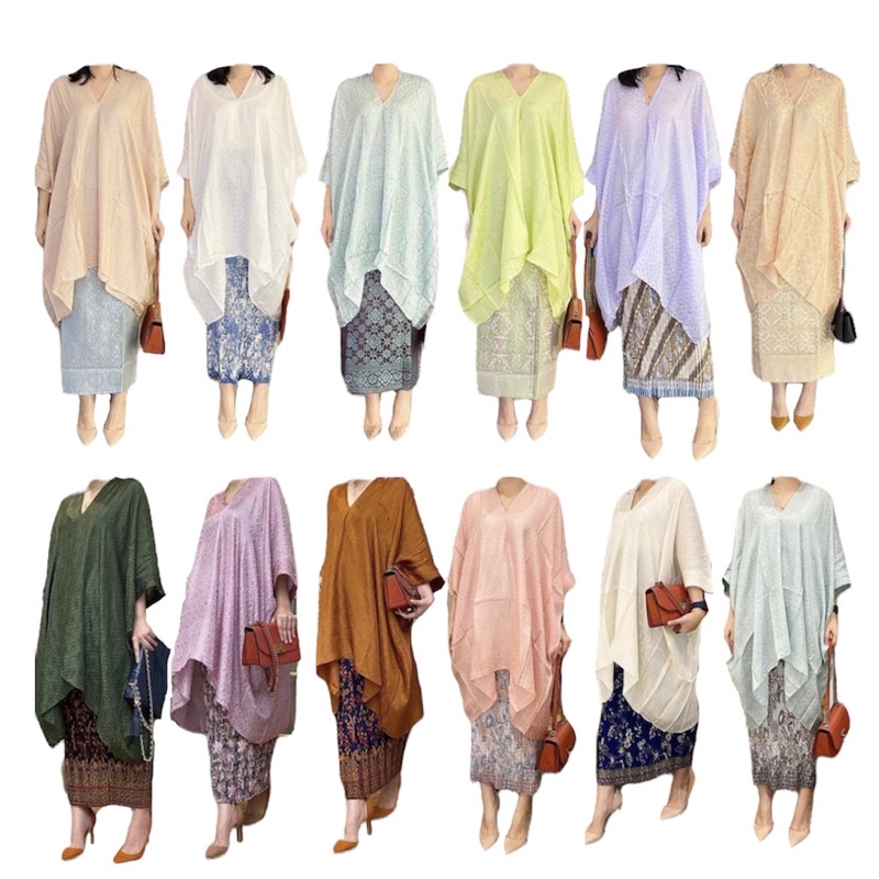 KAFTAN LEBARAN - KAFTAN VISCOSE - BATIK WANITA VISCOSE | BLOUSE  VISCOSE | KIMONIK BATIK SLAMPAD | B