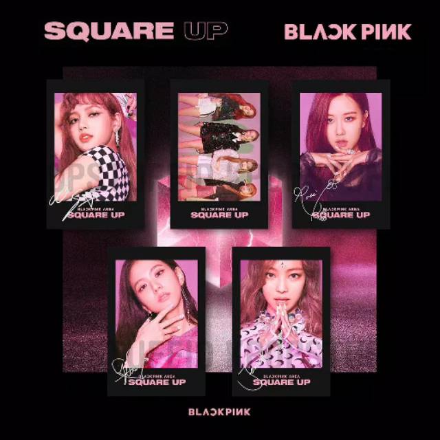 

Polaroid KPOP Blackpink Square Up Album 2018 ( TTD All Member)