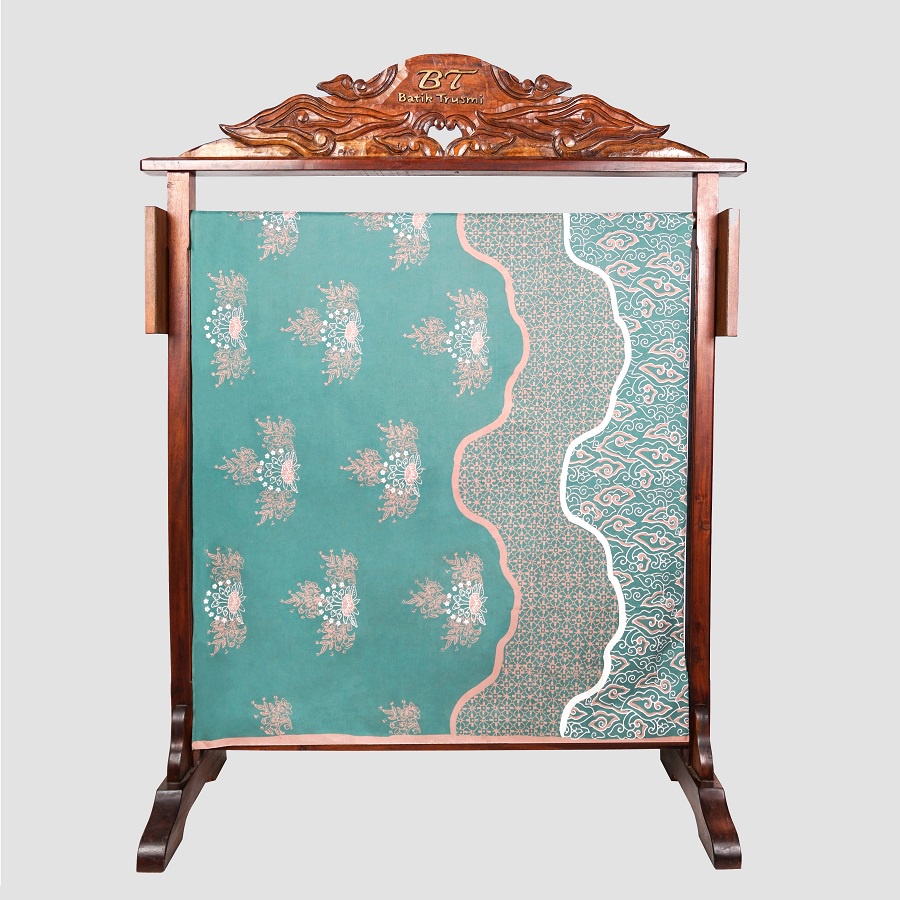 BATIK TRUSMI Bahan Kain Batik Panjang Mega Mendung Kawah