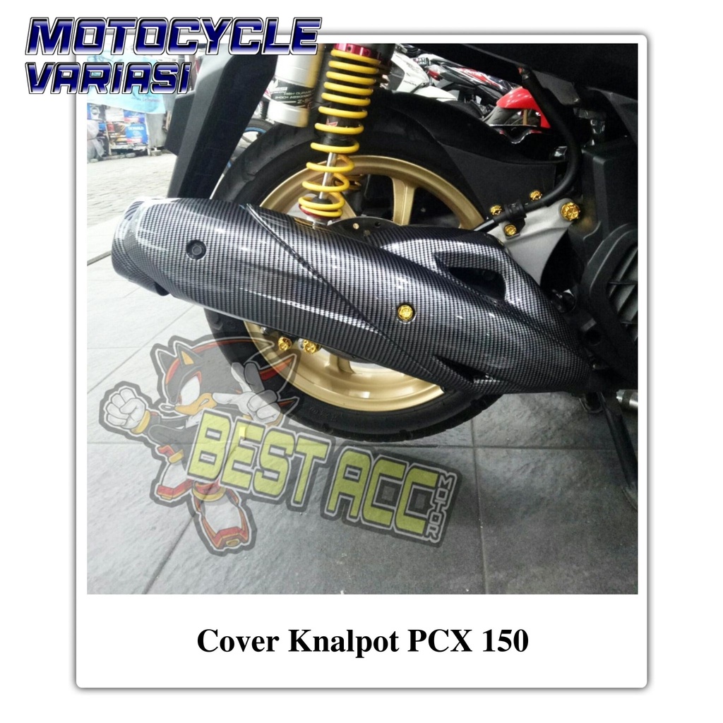 Cover knalpot honda pcx lokal 150