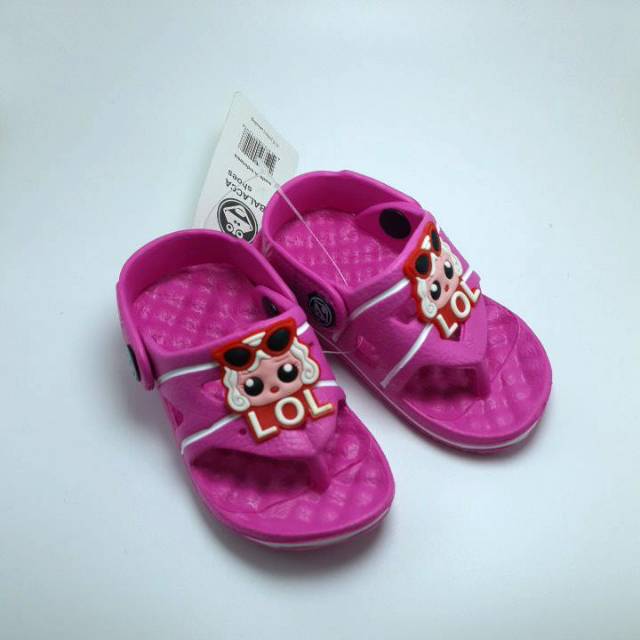 Sandal Let LOL tali blkg anak cewek perempuan batita Sandal Let LOL tali blkg anak cewek perempuan batita