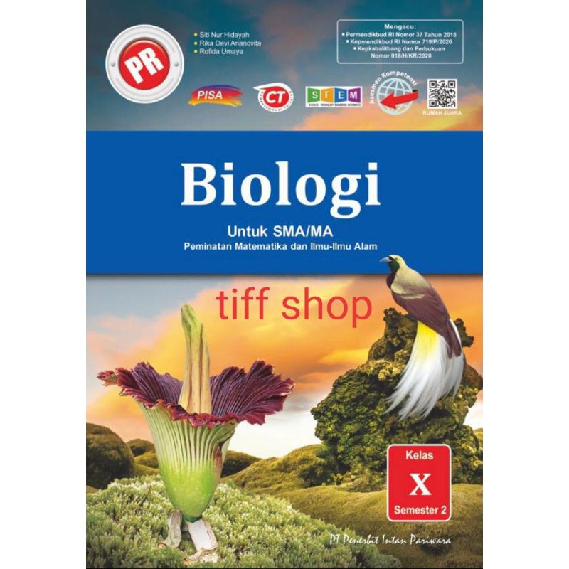 Buku Pr Lks Biologi Kelas X 10 Semester 2 K13 Revisi 2020 Shopee Indonesia