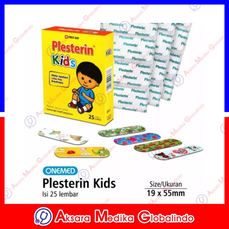 PLESTERIN KIDS ONEMED BOX ISI 25PCS