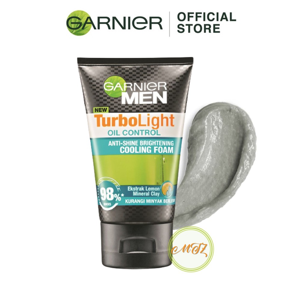 Garnier Men Oil Control Cooling Foam Sabun Wajah Pria