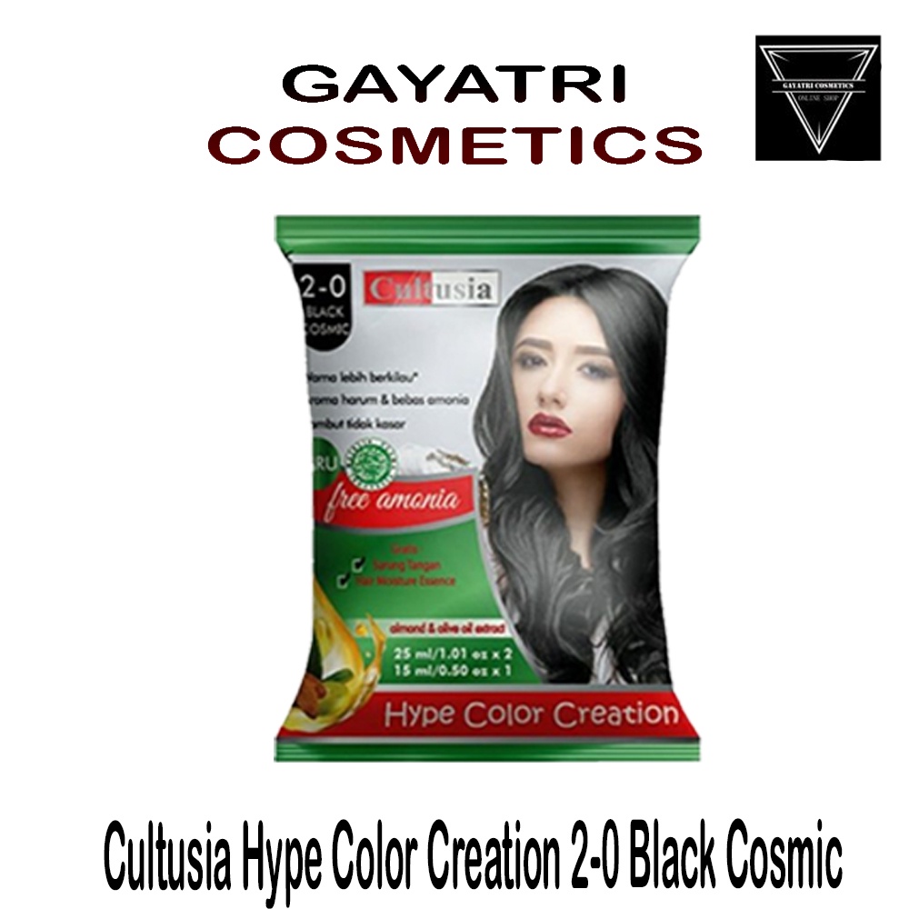 Cultusia Semir Rambut Sachet Hype Color Creation 30 Ml