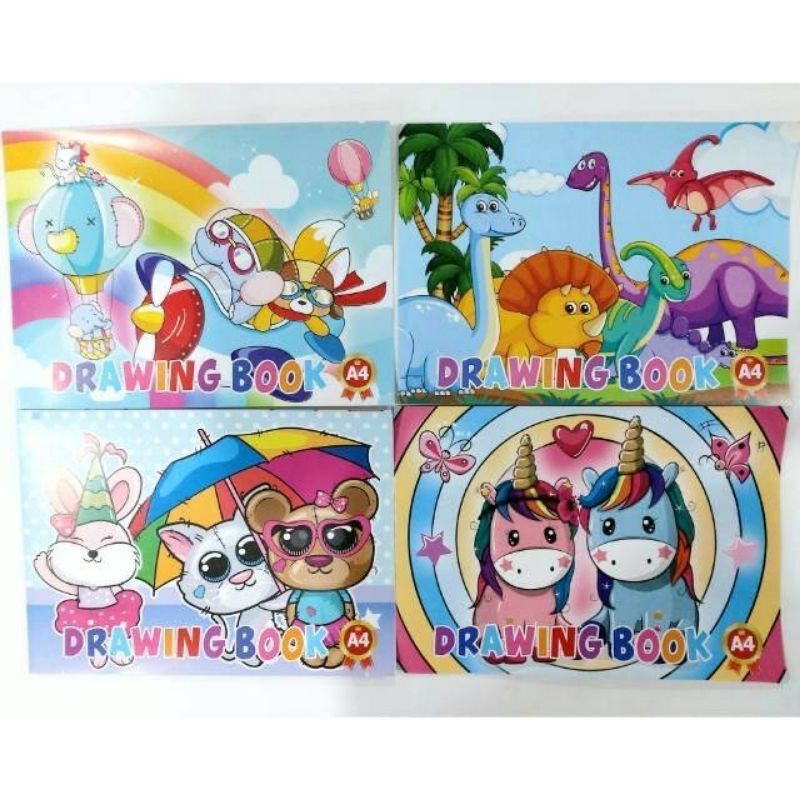 

Buku gambar A4 Fancy isi 5pcs Bio